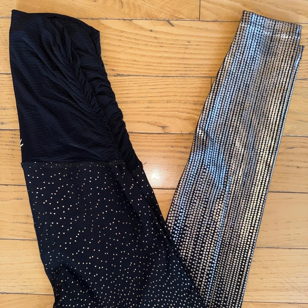 Beyond Yoga Beyond The Bump Maternity High Waisted Midi Leggings Medium - Picture 1 of 5